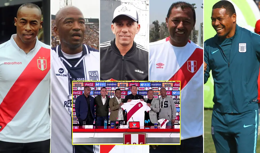 Los exfutbolistas le expresaron su apoyo al 'Cabezón'. Foto: composición GLR/FPF Los exfutbolistas le expresaron su apoyo al 'Cabezón'. Foto: composición GLR/FPF