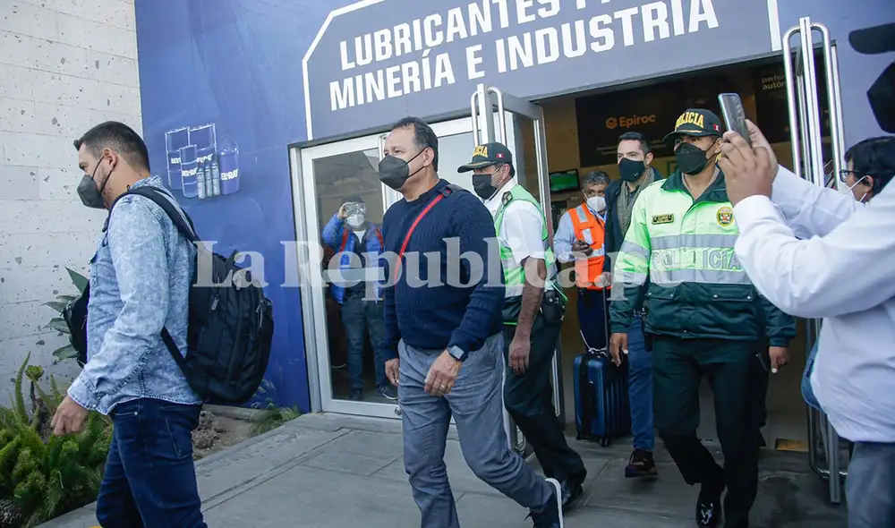 El técnico llegó y dijo sentirse contento por estar nuevamente en Arequipa. Foto: Rodrigo Talavera/La República