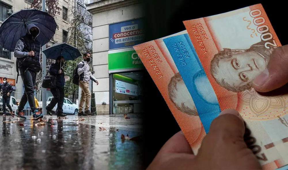 El Bono Invierno 2022 se entregará de forma automática, sin postulaciones. Foto: composición LR/La Tercera/AFP