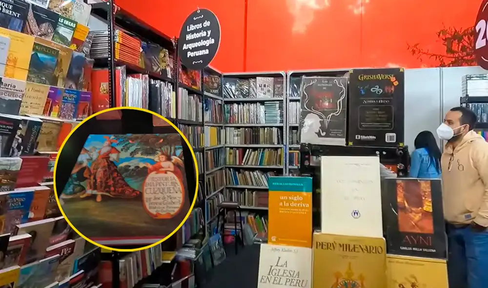 El libro más caro de la FIL Lima es una obra sobre el arte cusqueño. Foto: composición LR/ captura de YouTube/La Biblioteca de Merlin El libro más caro de la FIL Lima es una obra sobre el arte cusqueño. Foto: composición LR/ captura de YouTube/La Biblioteca de Merlin