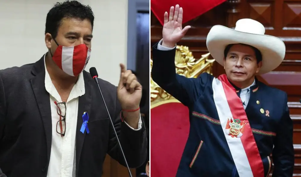 El integrante de Acción Popular también señaló que si Pedro Castillo se fuga, sería la ocasión ideal para vacarlo. Foto: composición LR