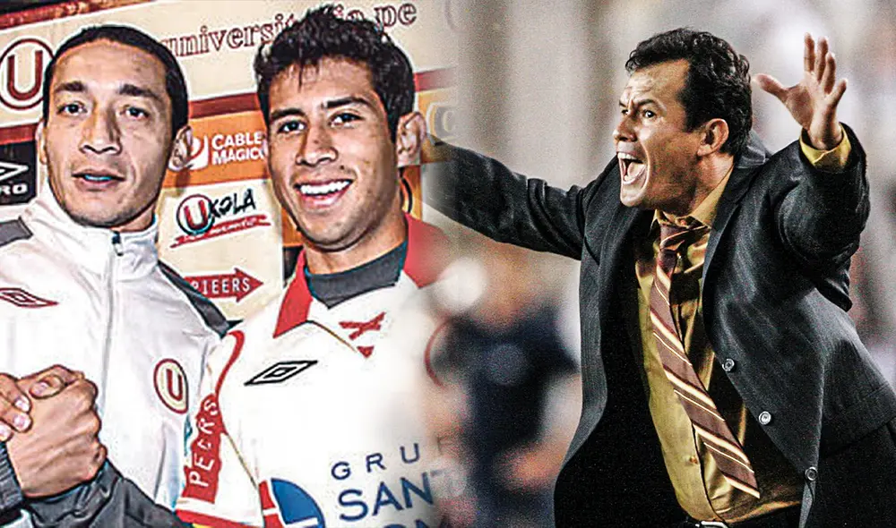 Juan Reynoso logró campeonar con Universitario como jugador y como técnico. Foto: composición de Jazmín Ceras/La República/Twitter