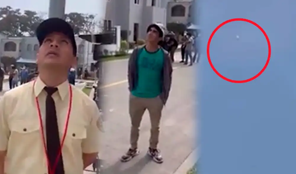 Erick Elera se encargó de documentar el inesperado suceso. Foto: Erick Elera/Instagram