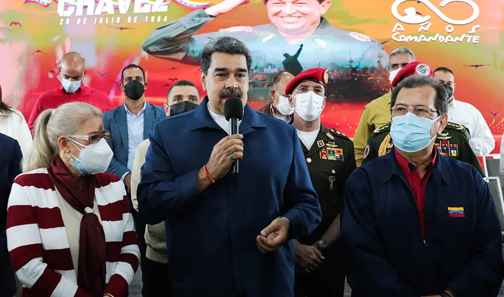 Autoridades venezolanas responsabilizaron del atentado en 2018 a los Gobiernos de Colombia, Perú y Estados Unidos. Foto: AFP