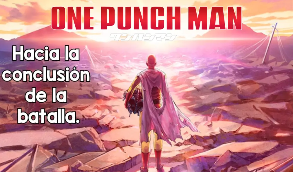 "One Punch Man"  y su conmovedor final. Foto: Young Jump