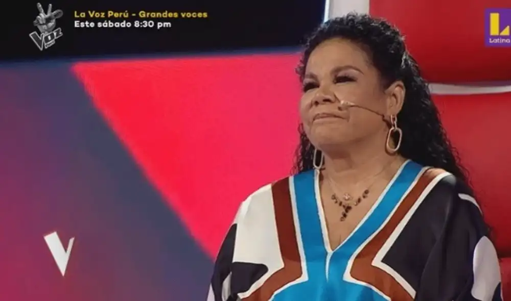 Eva Ayllón defiende a concursante de su equipo. Foto: captura de Latina Eva Ayllón defiende a concursante de su equipo. Foto: captura de Latina