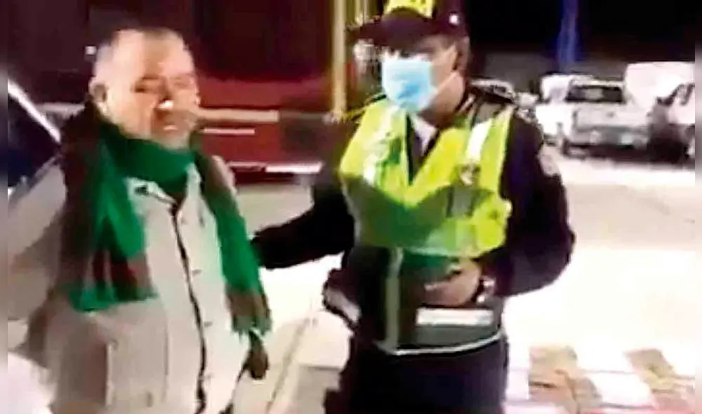 Antiminero. Edwar Quiroga manejaba el camión en el que llevaba escondido el material explosivo valorizado en S/ 150.000. Foto: La República Antiminero. Edwar Quiroga manejaba el camión en el que llevaba escondido el material explosivo valorizado en S/ 150.000. Foto: La República