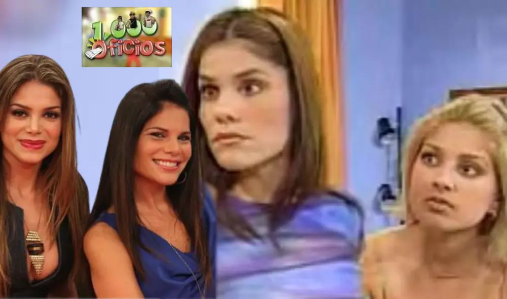 Vanessa Jerí y Sandra Arana en "1000 oficios". Foto: composición LR/captura de Panamericana/ difusión