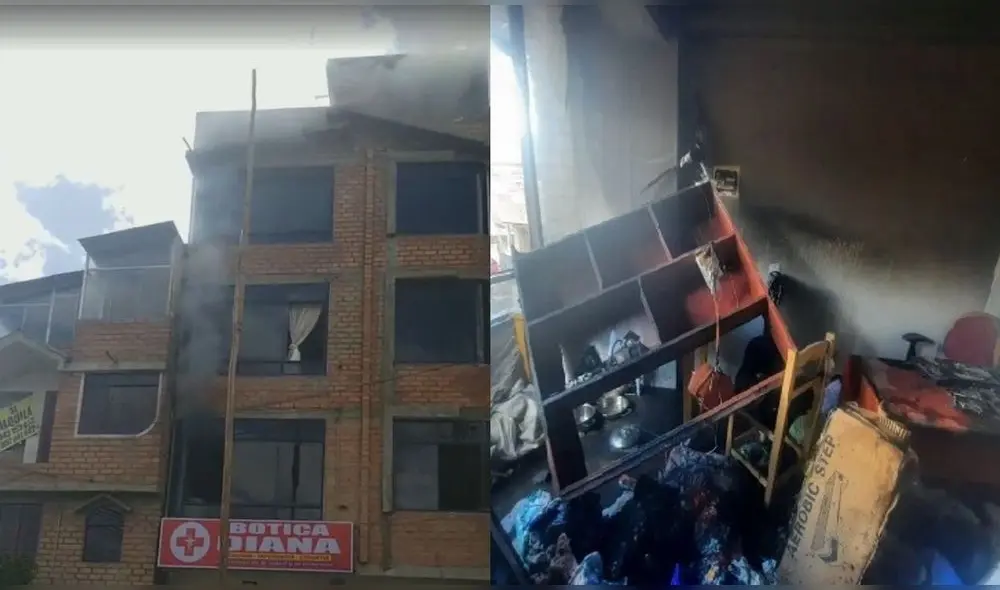 Un incendio urbano provocó la muerte de una mujer en el distrito de Independencia (Áncash). Foto: RSD Noticias Un incendio urbano provocó la muerte de una mujer en el distrito de Independencia (Áncash). Foto: RSD Noticias