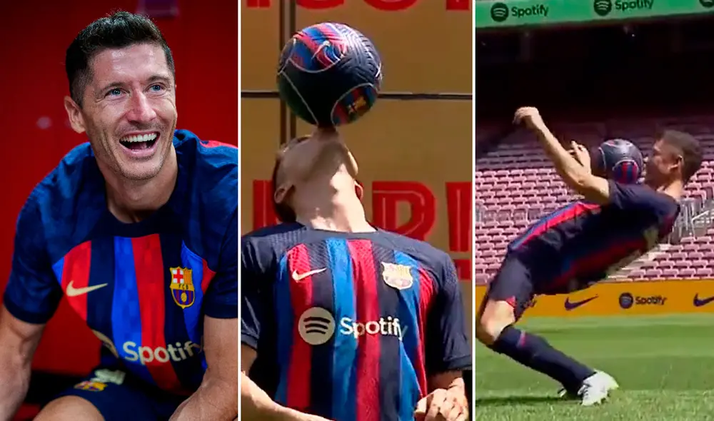 El polaco maravilló a miles de hinchas azulgranas que llegaron hasta el Camp Nou. Foto: FC Barcelona