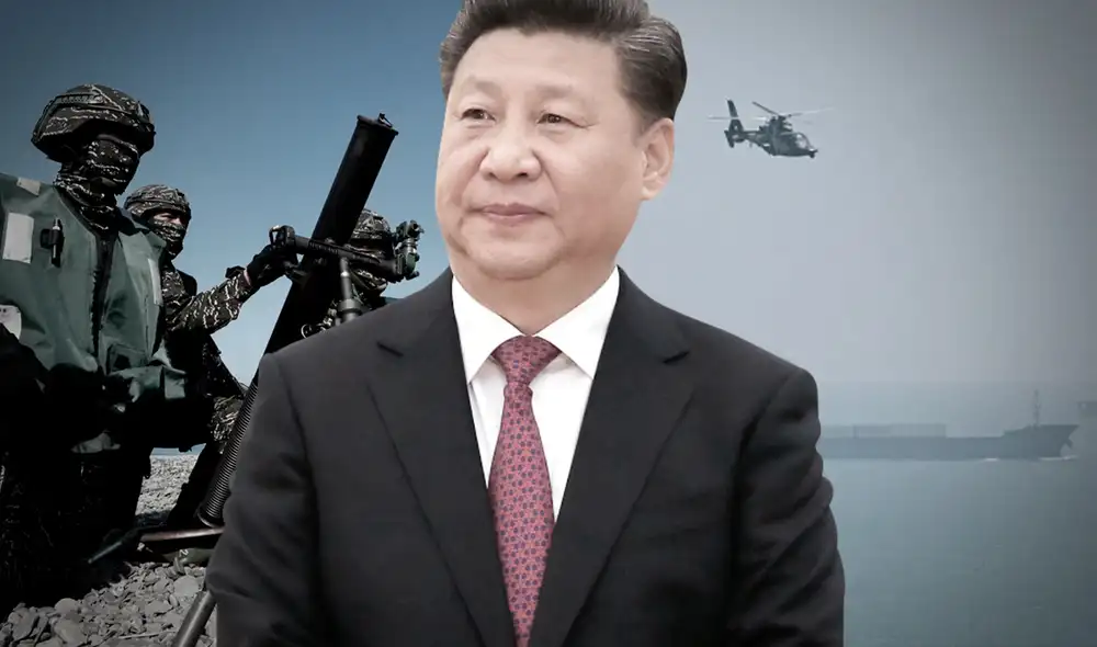 China realiza simulacros con fuego real cerca a Taiwán desde el último 4 de agosto. Foto: composición LR/EFE China realiza simulacros con fuego real cerca a Taiwán desde el último 4 de agosto. Foto: composición LR/EFE