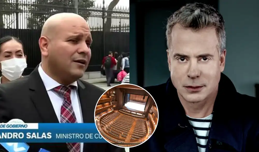 Alejandro Salas plantea que se use el Gran Teatro Nacional para velar a Diego Bertie. Foto: composición LR/captura de Canal N/Instagram/@diegobertie