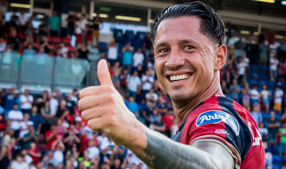 Gianluca Lapadula llegó esta temporada al Cagliari. Foto: Cagliari