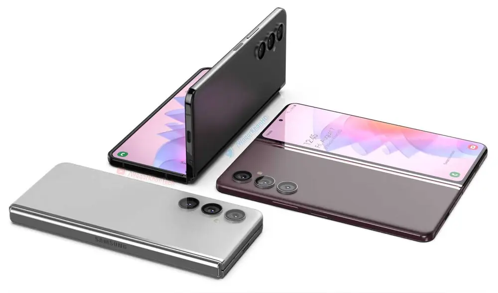 Este móvil plegable de Samsung tendrá triple cámara trasera. Foto: GSMArena