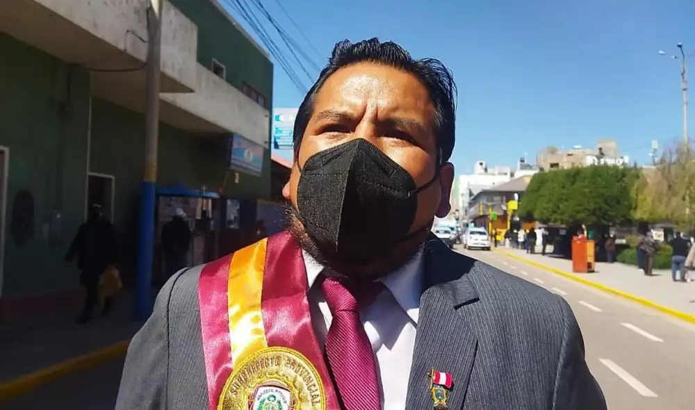 Subprefecto de la provincia de San Román, Alan Iván Mamani Apaza. Foto: Cortesía de La Decana Subprefecto de la provincia de San Román, Alan Iván Mamani Apaza. Foto: Cortesía de La Decana