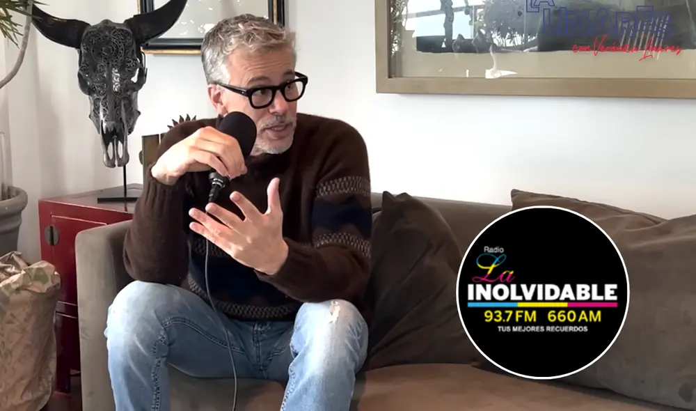 Diego Bertie fue parte de Radio La Inolvidable. Foto: composición LR/captura de YouTube/Radio La Inolvidable