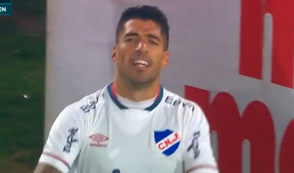 Luis Suárez volvió a Nacional este 2022. Foto: captura de GolTV Luis Suárez volvió a Nacional este 2022. Foto: captura de GolTV