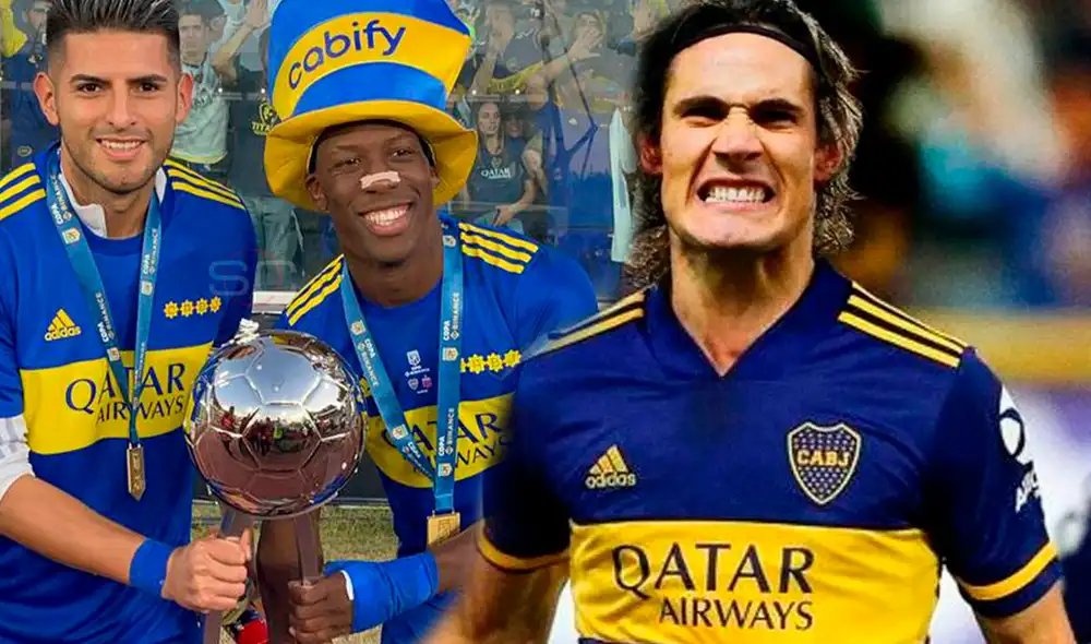 El 'Matador' muy cerca de llegar a Boca Juniors. Foto: composición LR/ESPN El 'Matador' muy cerca de llegar a Boca Juniors. Foto: composición LR/ESPN