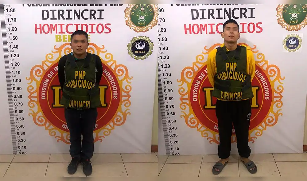 Los detenidos serían parte de la de la banda criminal Los Babys de Enrique Milla. Foto: composición LR/PNP