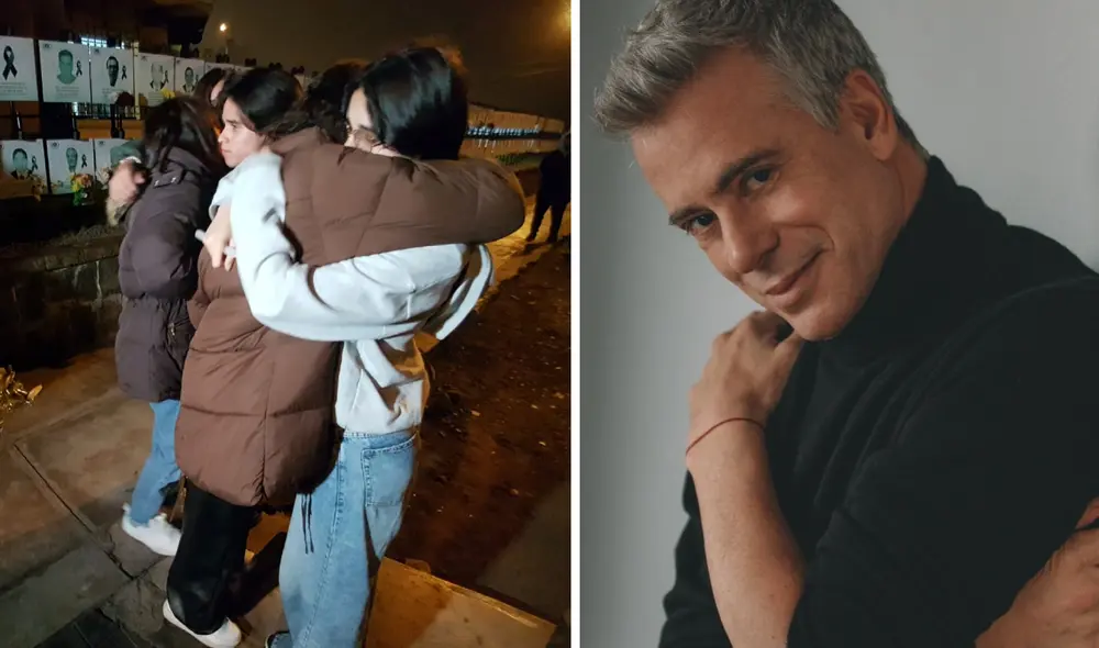 Compañeros de Diego Bertie, quienes compartieron escenas con él en "De vuelta al barrio" llegaron al malecón de Miraflores para rendir homenaje al actor. Foto: composición LR/Grace Mora/URPI-GLR/Instagram Compañeros de Diego Bertie, quienes compartieron escenas con él en "De vuelta al barrio" llegaron al malecón de Miraflores para rendir homenaje al actor. Foto: composición LR/Grace Mora/URPI-GLR/Instagram