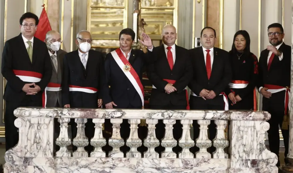 Pedro Castillo tomará juramento del nuevo gabinete ministerial este viernes 5 de agosto. Foto: Marco Cotrina/La República Pedro Castillo tomará juramento del nuevo gabinete ministerial este viernes 5 de agosto. Foto: Marco Cotrina/La República
