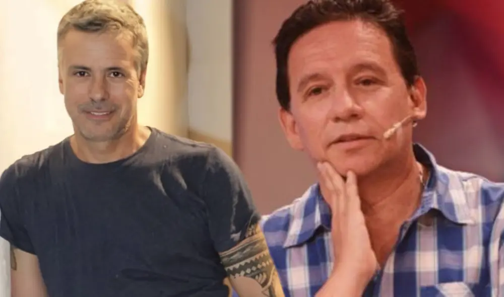 Ricardo Rondón se despide del actor Diego Bertie. Foto: Composición LR / Captura de América / difusión Ricardo Rondón se despide del actor Diego Bertie. Foto: Composición LR / Captura de América / difusión