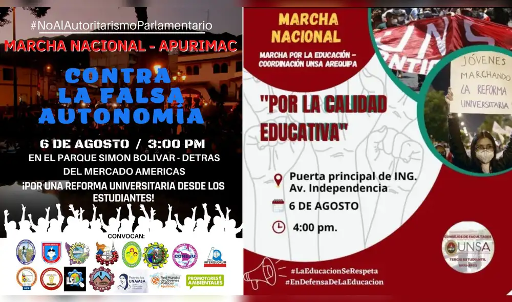 La convocatoria es para este 6 de agoto en horas de la tarde. Foto: Composición LR/Difusión La convocatoria es para este 6 de agoto en horas de la tarde. Foto: Composición LR/Difusión