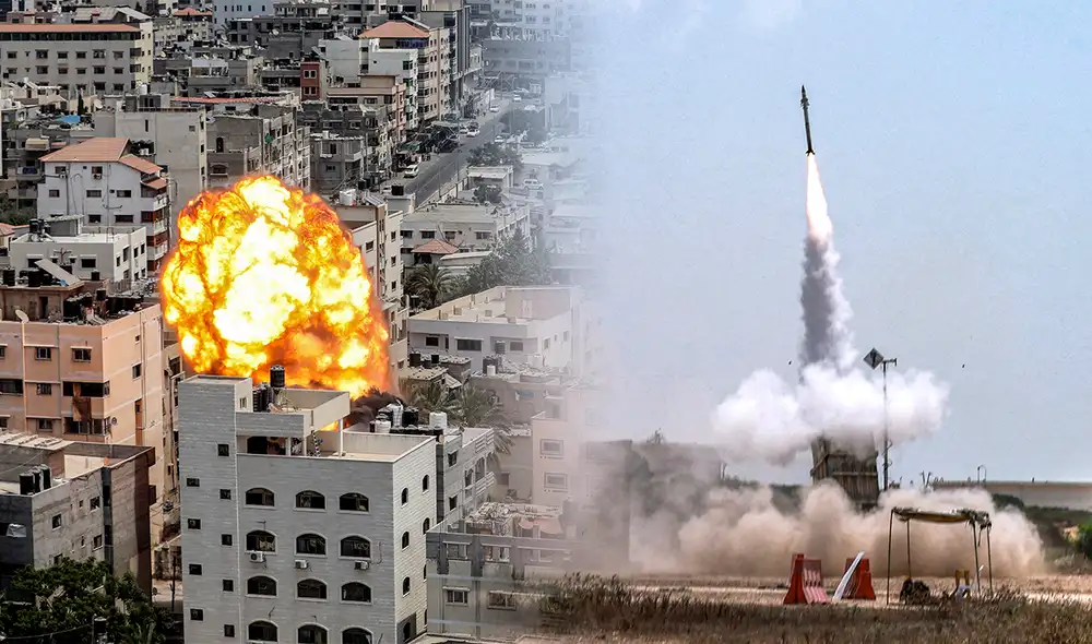 La tensión aumenta en el conflicto palestino-israelí. Foto: composición LR/ AFP La tensión aumenta en el conflicto palestino-israelí. Foto: composición LR/ AFP