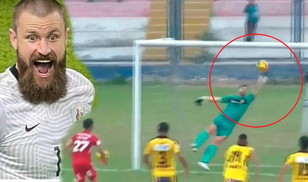 El arquero de Cantolao emuló a Redmayne. Foto: composición LR/AFP/captura de GOLPERU