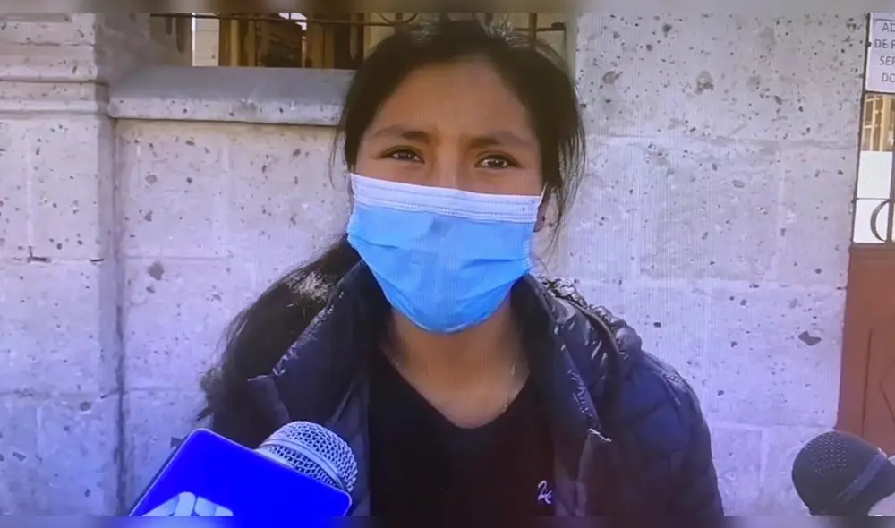 Jessica Puma Huamán, hermana del joven que se encuentra a la espera de ser operado. Foto: Captura de Facebook/Frase Corta Jessica Puma Huamán, hermana del joven que se encuentra a la espera de ser operado. Foto: Captura de Facebook/Frase Corta