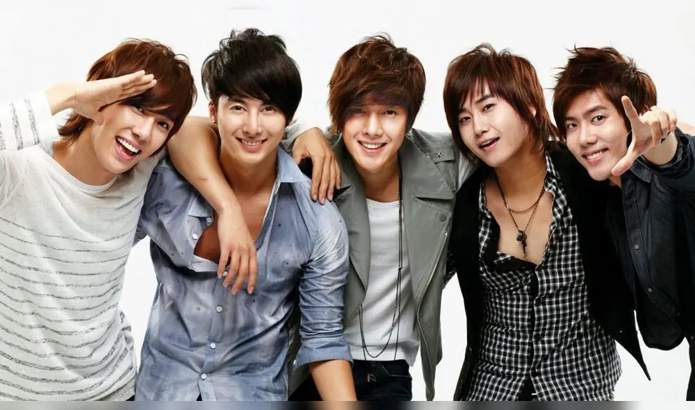 SS501 debutó el 8 de junio del 2005 en Corea del Sur bajo la agencia DSP Media. Foto: DSP