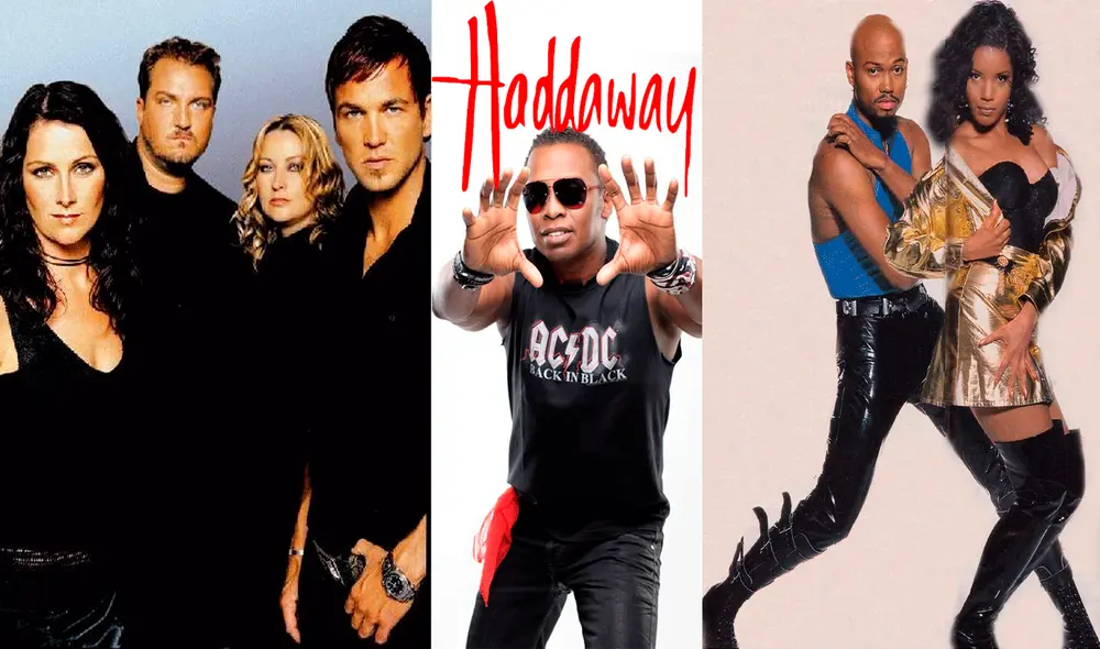 Estos grupos marcaron a toda una generación durante los años 90. Foto: composición LR/captura de Ecured/Last.FM/Songkick