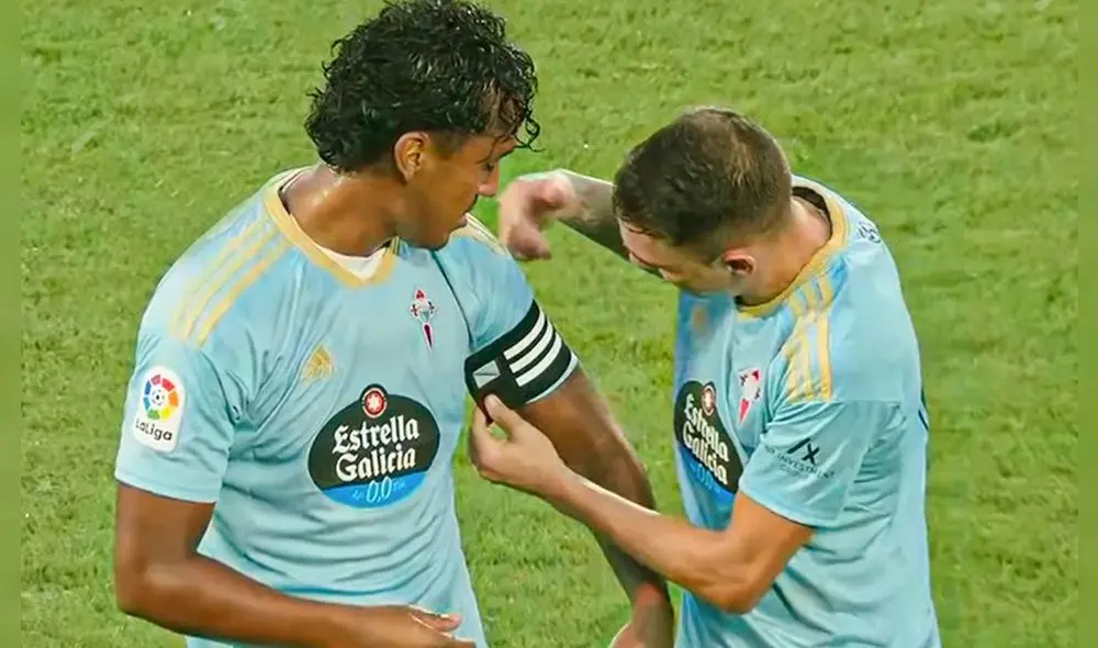 Renato Tapia y Iago Aspas fueron mundialistas en Rusia 2018. Foto: captura CeltaMedia Renato Tapia y Iago Aspas fueron mundialistas en Rusia 2018. Foto: captura CeltaMedia