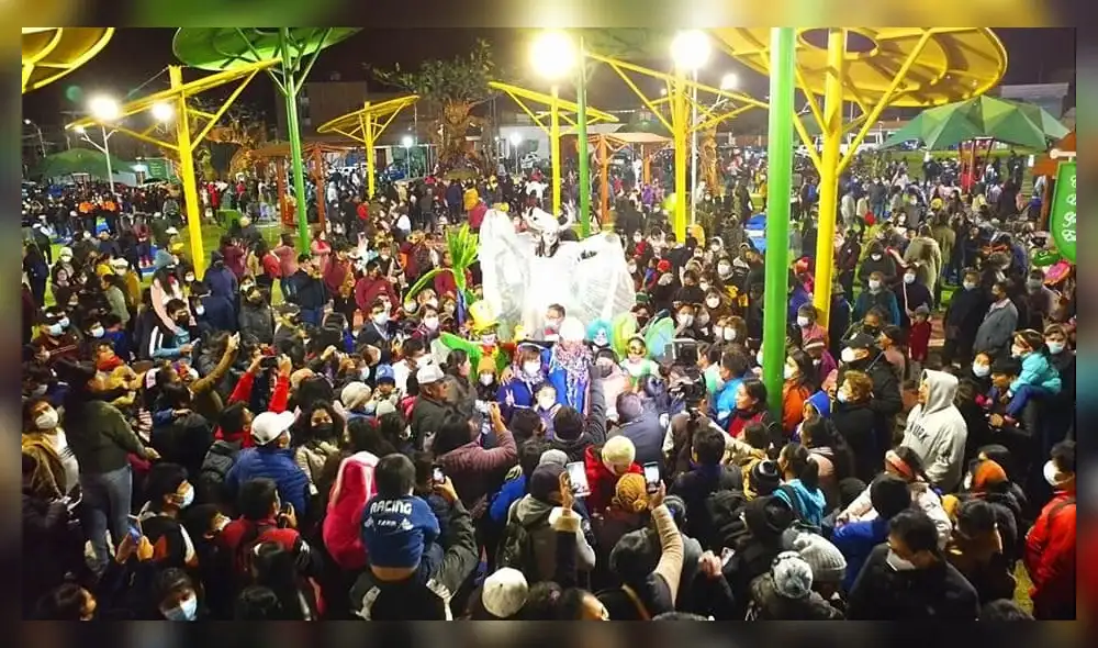 Multitudinaria inauguración del parque "El Bosque Mágico". Foto: Municipalidad de Gregorio Albarracín Multitudinaria inauguración del parque "El Bosque Mágico". Foto: Municipalidad de Gregorio Albarracín