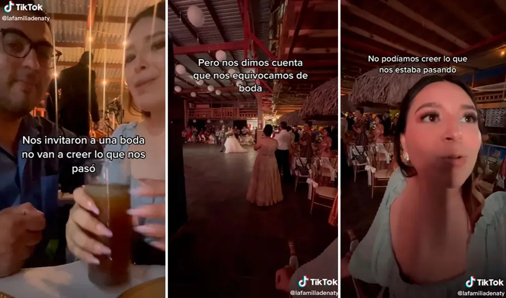 Después de que su divertida historia se volvió viral, la pareja recibió un sinfín de invitaciones para que asistan a otras ceremonias. Foto: composición LR/TikTok/@lafamiliadenaty Después de que su divertida historia se volvió viral, la pareja recibió un sinfín de invitaciones para que asistan a otras ceremonias. Foto: composición LR/TikTok/@lafamiliadenaty