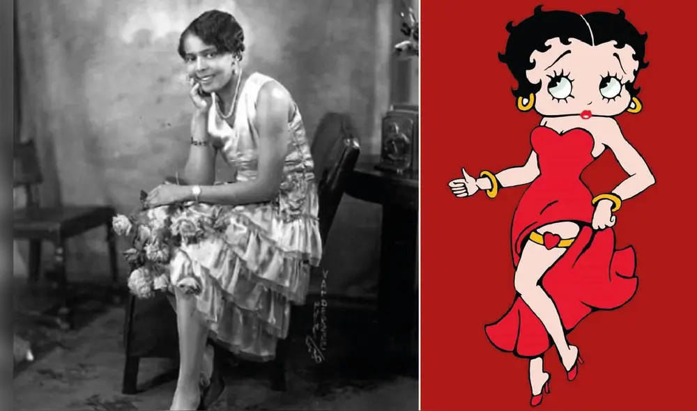 Aunque Esther Jones  fue la fuente de inspiración para el personaje Betty Boop, nunca fue recompensada por ello. Foto: Composición LR/ Afroféminas / Pinterest