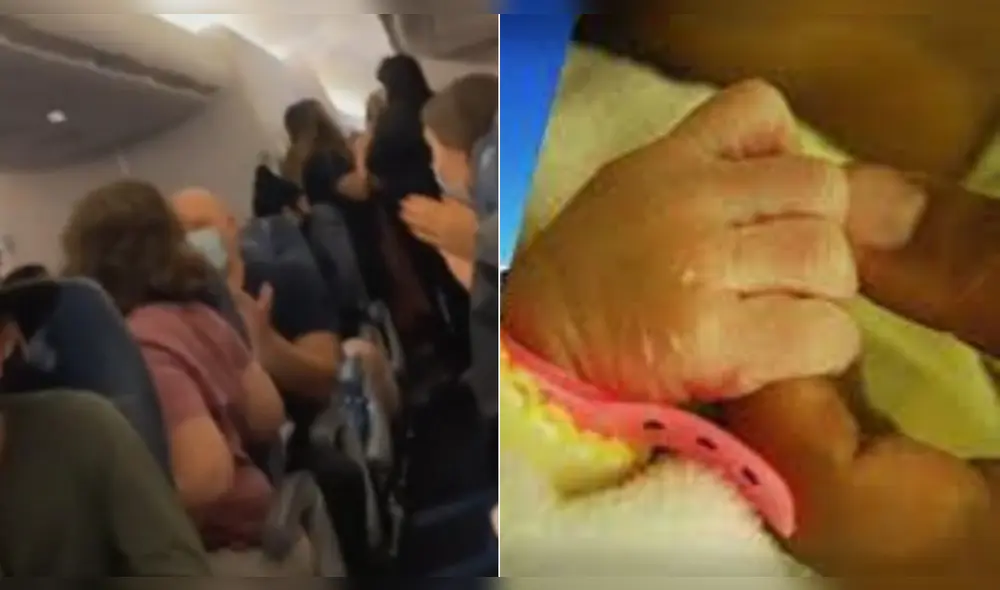 Entre aplausos, los pasajeros celebraron el alumbramiento del bebé. Foto: Composición LR/La República/El Siglo Coahuila Entre aplausos, los pasajeros celebraron el alumbramiento del bebé. Foto: Composición LR/La República/El Siglo Coahuila