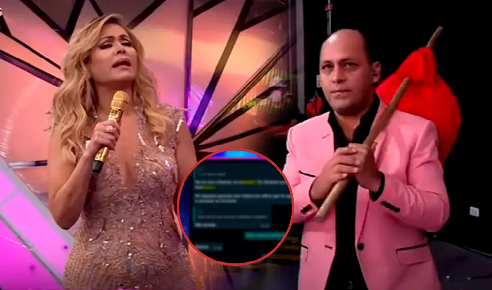 ‘Apoteósico’ pidió disculpas a Gisela Valcárcel por agredirla verbalmente. Foto: composición/captura de América TV/ATV