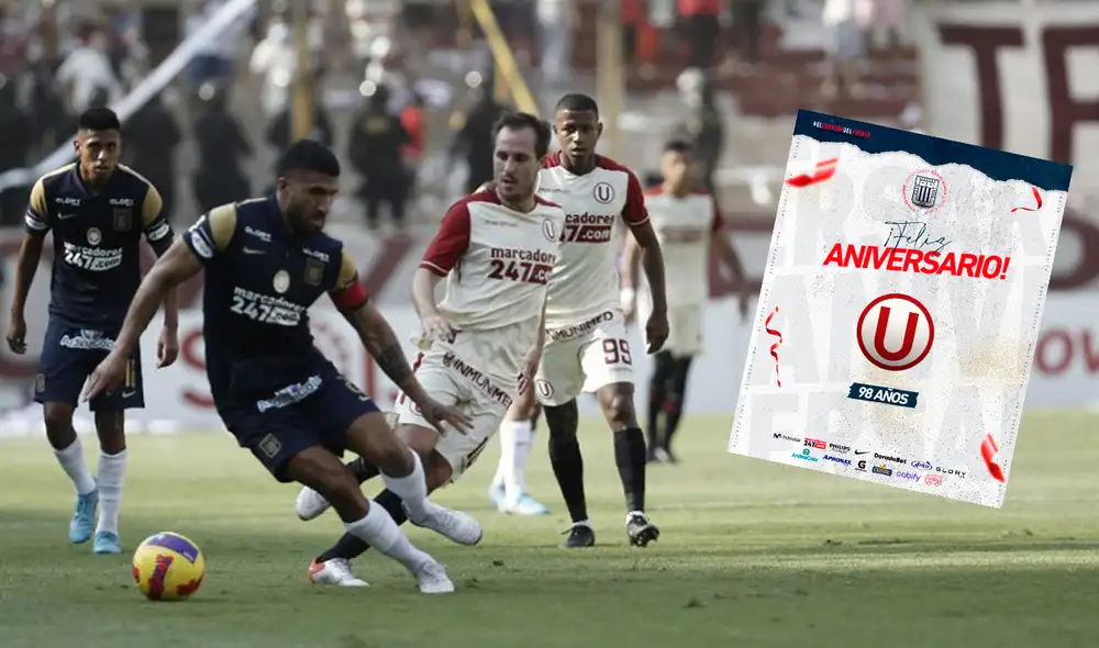 Universitario cumple 98 años de historia, mientras Alianza Lima tiene 117 años. Foto: composición/GLR/Alianza Lima Universitario cumple 98 años de historia, mientras Alianza Lima tiene 117 años. Foto: composición/GLR/Alianza Lima