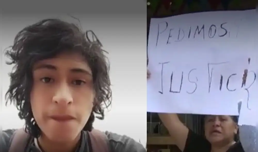 La familia del fallecido exige justicia y que investiguen a los presuntos sospechosos. Foto: captura América TV