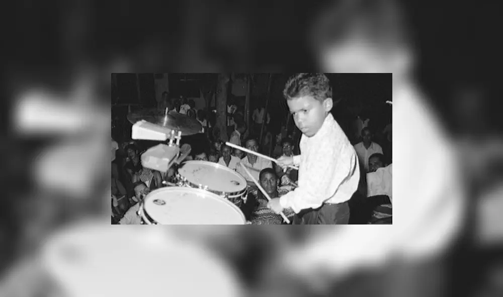 Cristian del Real tocando los timbales y sorprendiendo al público. Foto: Diario El Tiempo