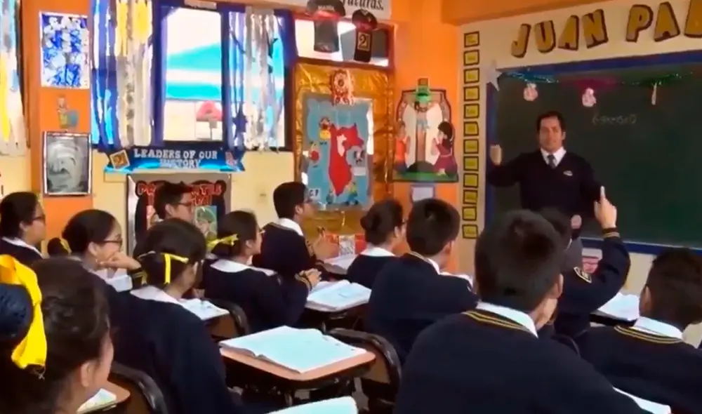 El colegio apuesta por una educación integral desde el nivel Inicial. Foto: La República El colegio apuesta por una educación integral desde el nivel Inicial. Foto: La República