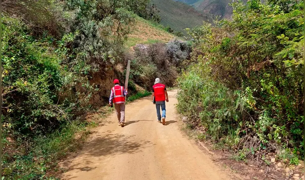 La última supervisión de la Contraloría a esta vía fue en abril del 2022. Foto: Contraloría. La última supervisión de la Contraloría a esta vía fue en abril del 2022. Foto: Contraloría.