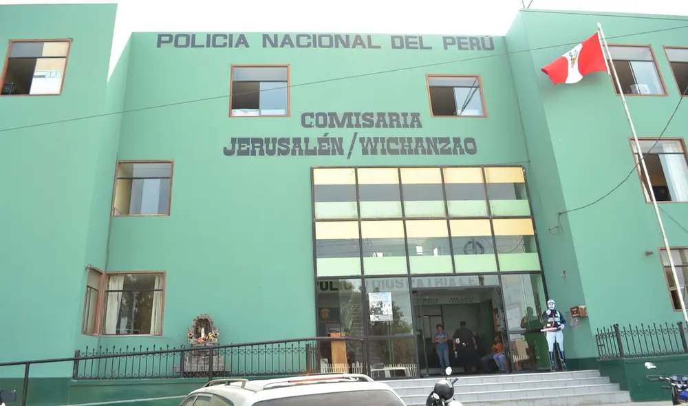 Efectivos de la comisaría PNP Jerusalén-Wichanzao realizan las investigaciones contra los presuntos micro comercializadores de droga. Foto: PNP