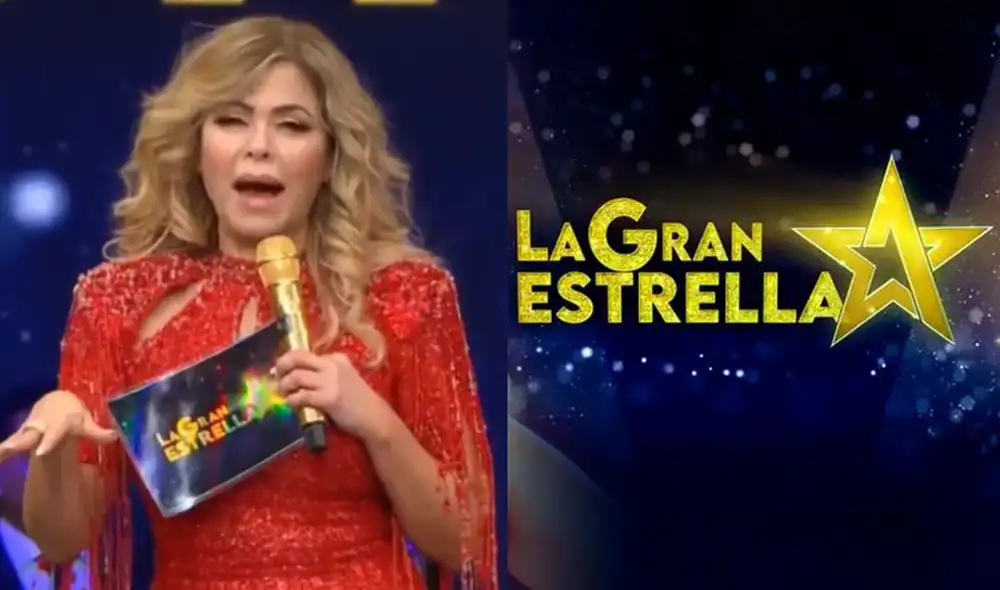 Algunos usuarios aseguran que Gisela Valcárcel se habría "copiado" de "La voz Perú". Foto: composición/ capturas de América Televisión Algunos usuarios aseguran que Gisela Valcárcel se habría "copiado" de "La voz Perú". Foto: composición/ capturas de América Televisión