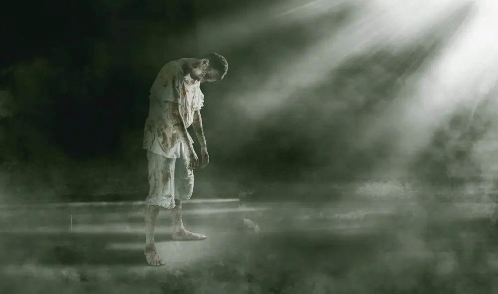 El síndrome de Cotard, también llamado síndrome del cádaver andante, es una rara afección neurológica en la que uno está convencido de estar muerto. Foto: Adobe Stock