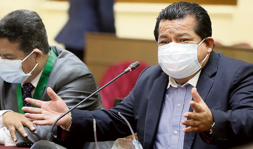 Locuaz. Se asegura que Pacheco ha iniciado delaciones. Foto: Congreso
