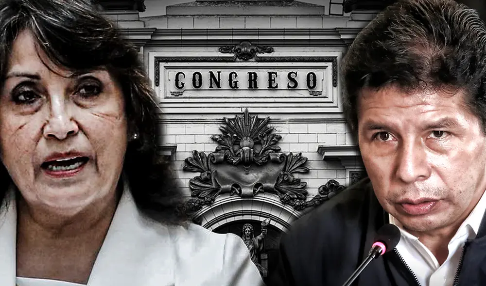Boluarte tiene actual mente un proceso de acusación constitucional en el Parlamento. Foto: Composición LR