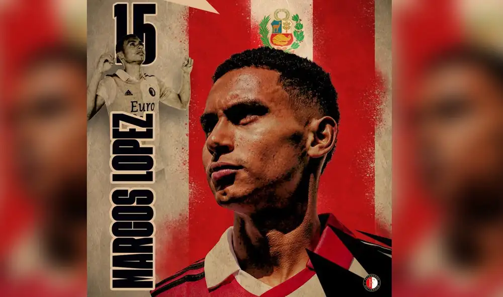 Marcos López jugará por primera vez en el fútbol europeo. Foto: Feyenoord Rotterdam