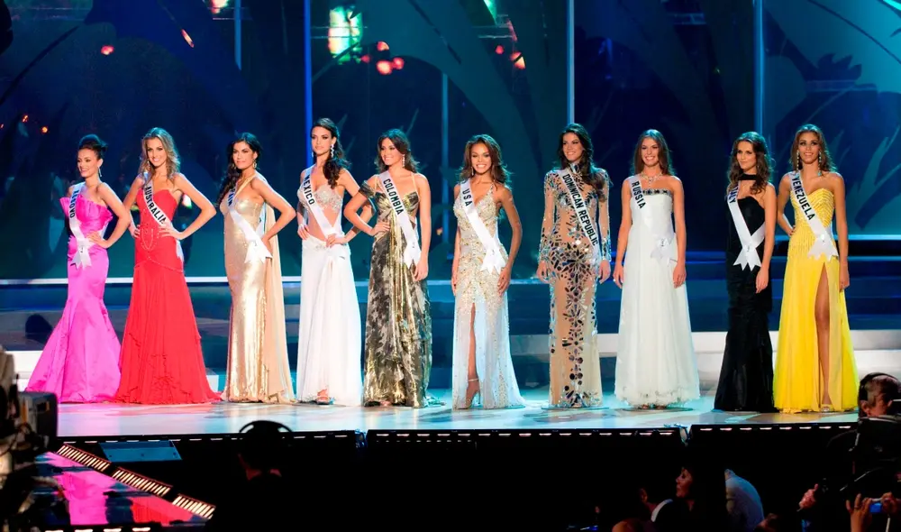 Competición del Miss Mundo en el 2021. Foto: EFE Competición del Miss Mundo en el 2021. Foto: EFE